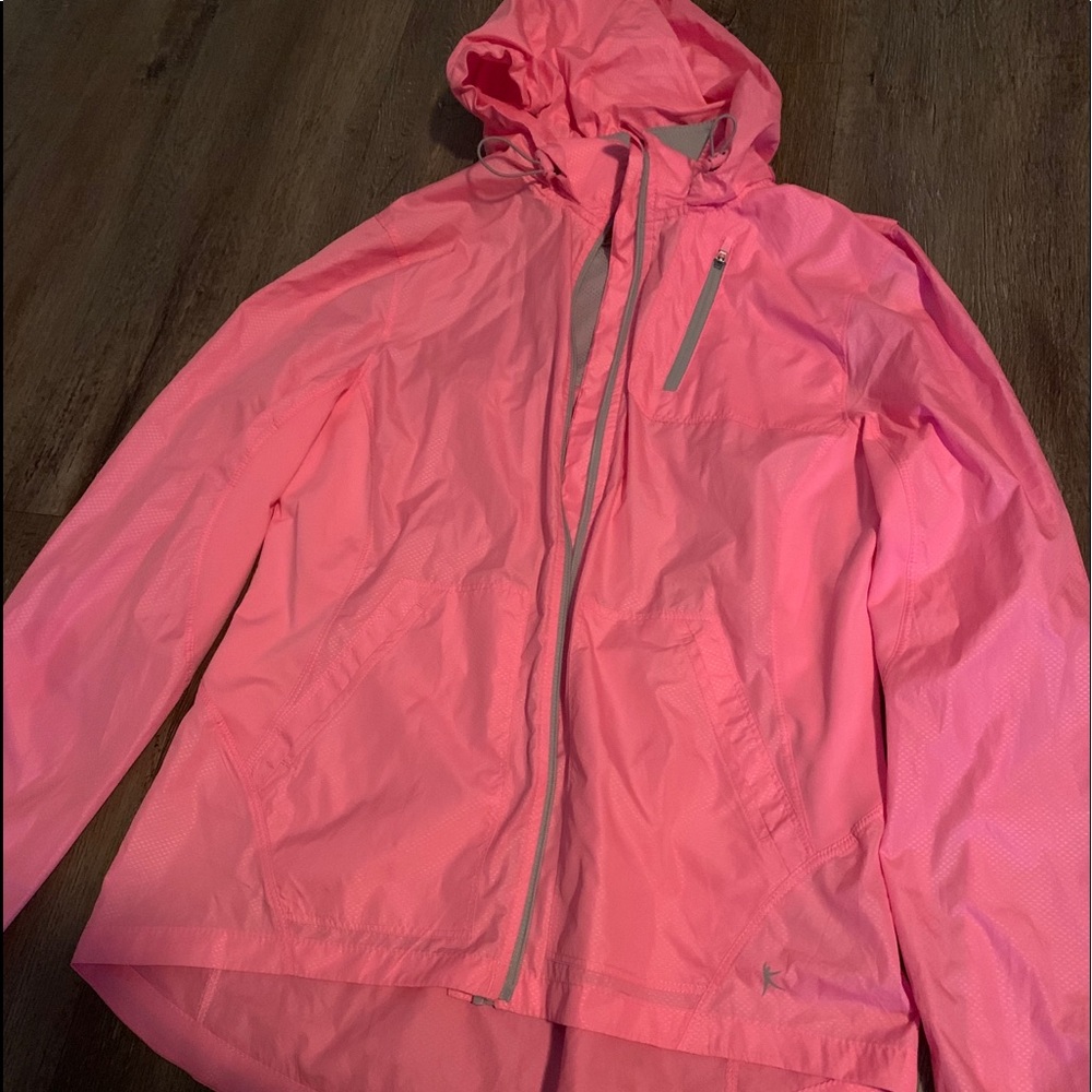Pink Reflective Windbreaker